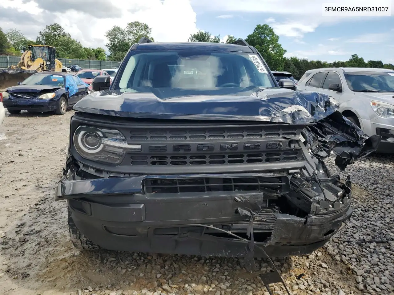 2022 Ford Bronco Sport VIN: 3FMCR9A65NRD31007 Lot: 57073415