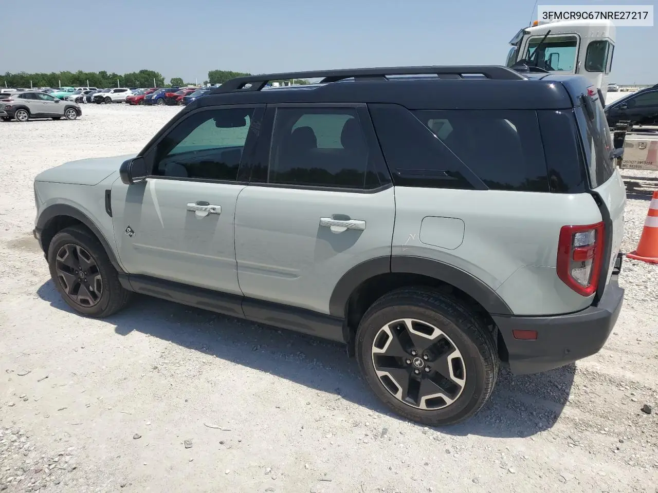 2022 Ford Bronco Sport Outer Banks VIN: 3FMCR9C67NRE27217 Lot: 57079945
