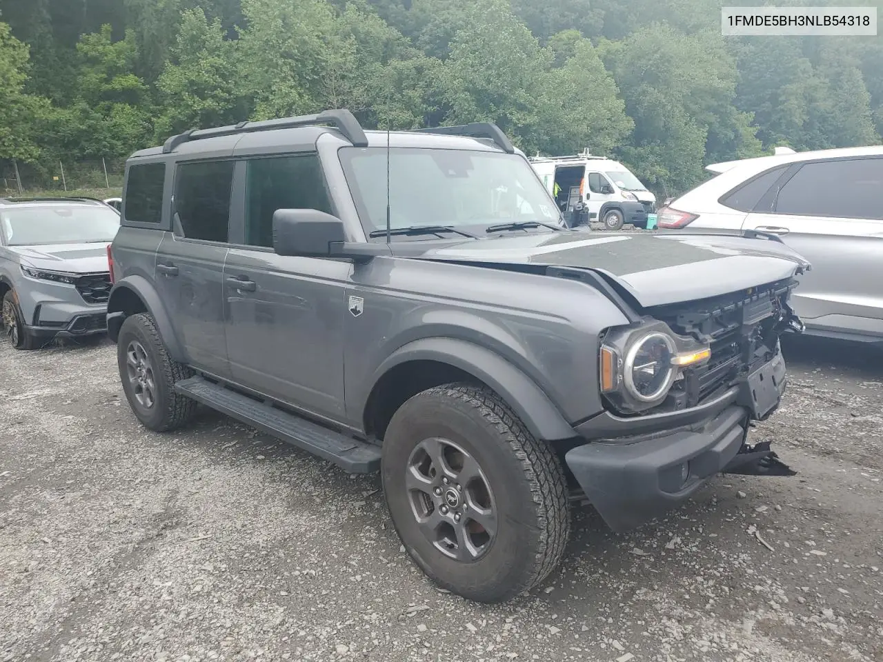 2022 Ford Bronco Base VIN: 1FMDE5BH3NLB54318 Lot: 58734885