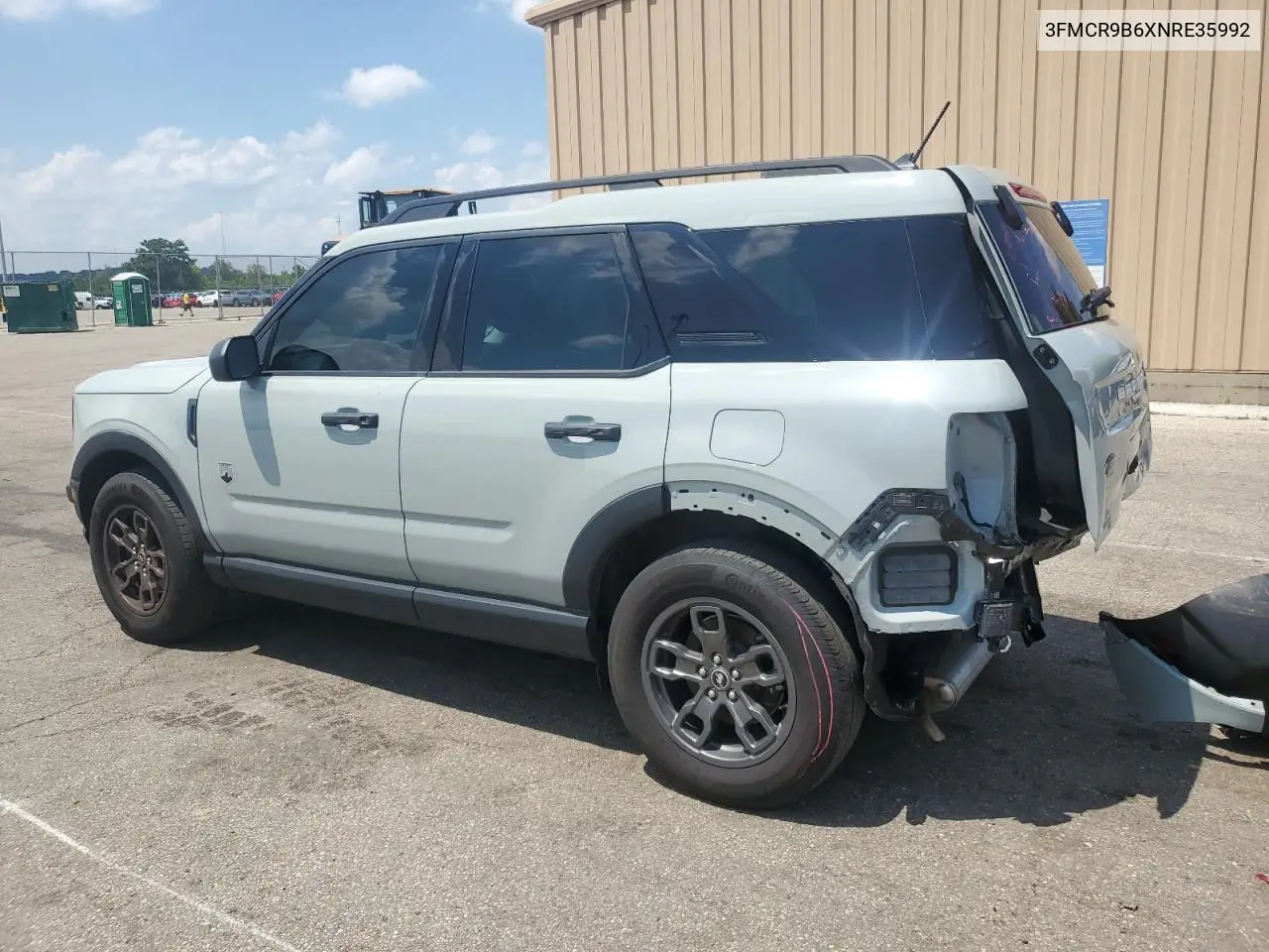 2022 Ford Bronco Sport Big Bend VIN: 3FMCR9B6XNRE35992 Lot: 61381295