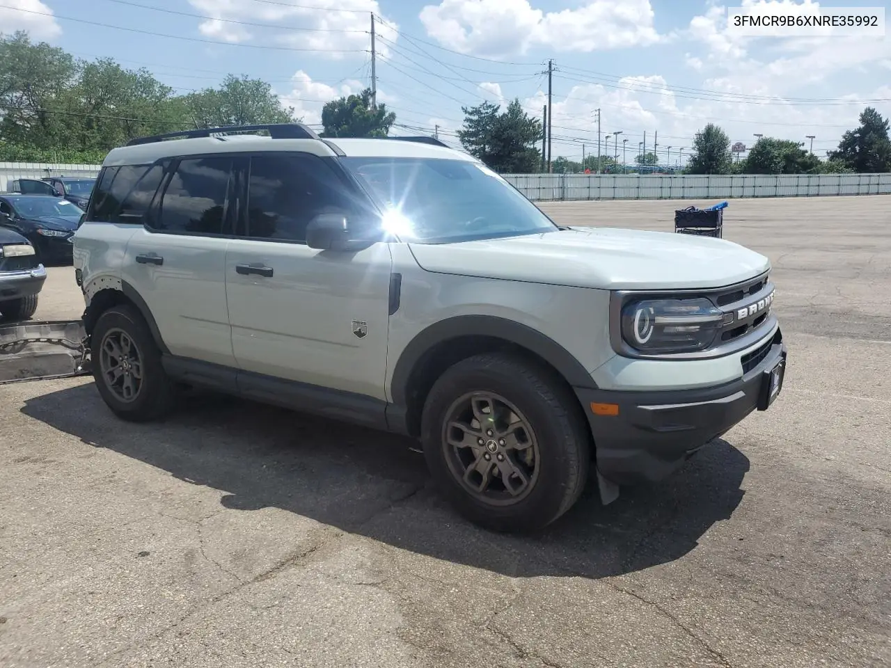 2022 Ford Bronco Sport Big Bend VIN: 3FMCR9B6XNRE35992 Lot: 61381295