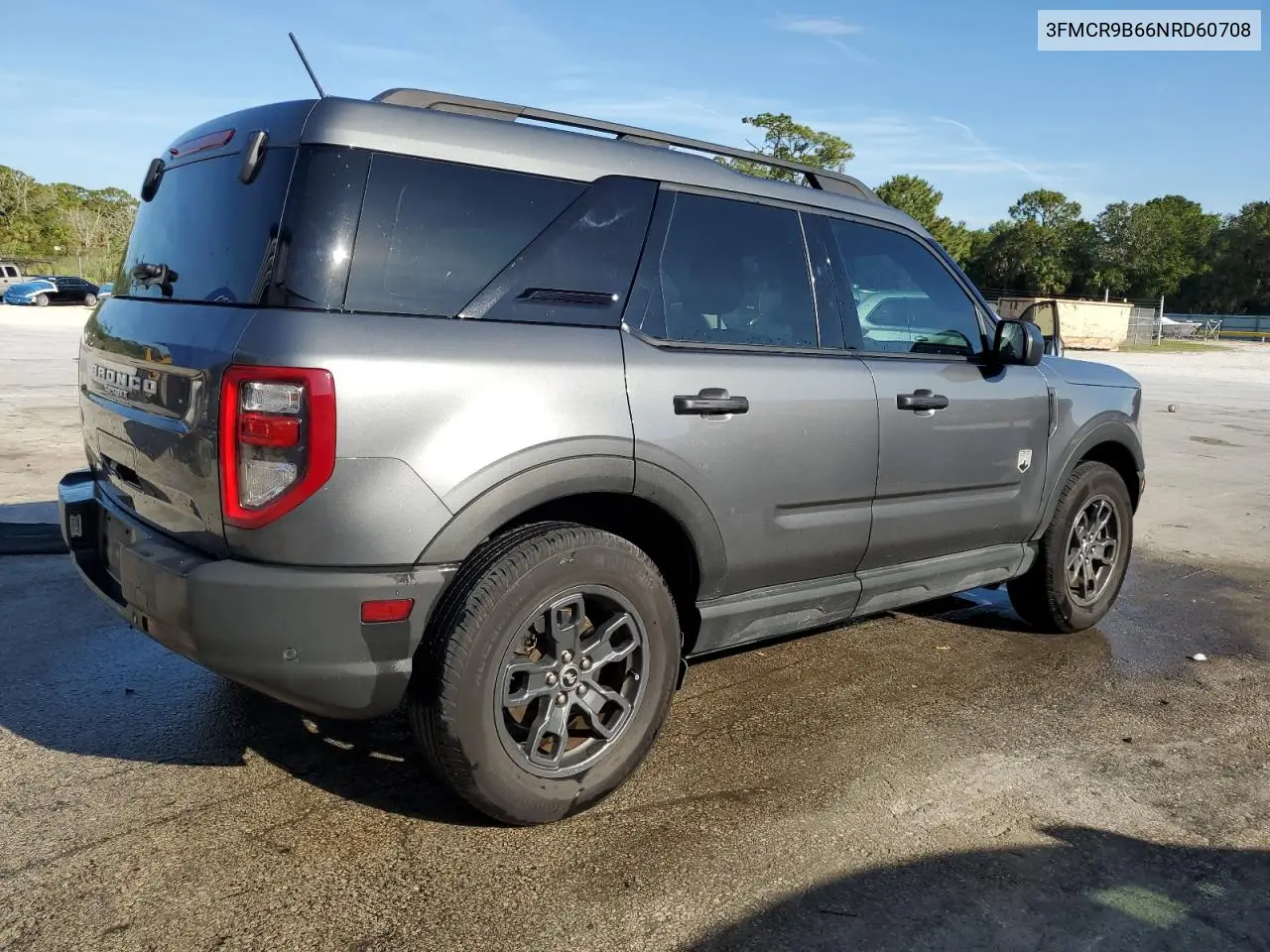 2022 Ford Bronco Sport Big Bend VIN: 3FMCR9B66NRD60708 Lot: 61649925