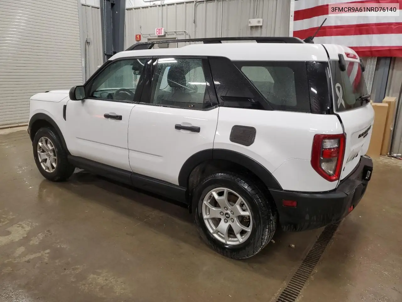 2022 Ford Bronco Sport VIN: 3FMCR9A61NRD76140 Lot: 61985895