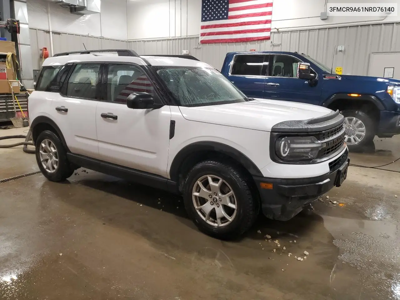 2022 Ford Bronco Sport VIN: 3FMCR9A61NRD76140 Lot: 61985895