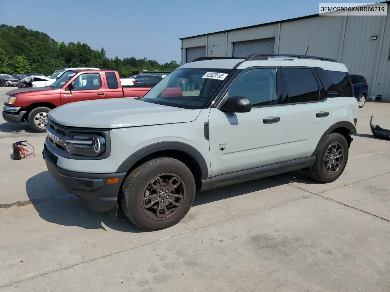 2022 Ford Bronco Sport Big Bend VIN: 3FMCR9B6XNRD66219 Lot: 62023955
