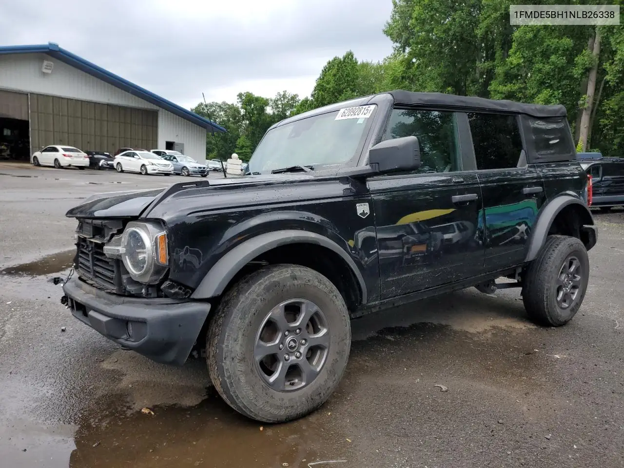 2022 Ford Bronco Base VIN: 1FMDE5BH1NLB26338 Lot: 62092815