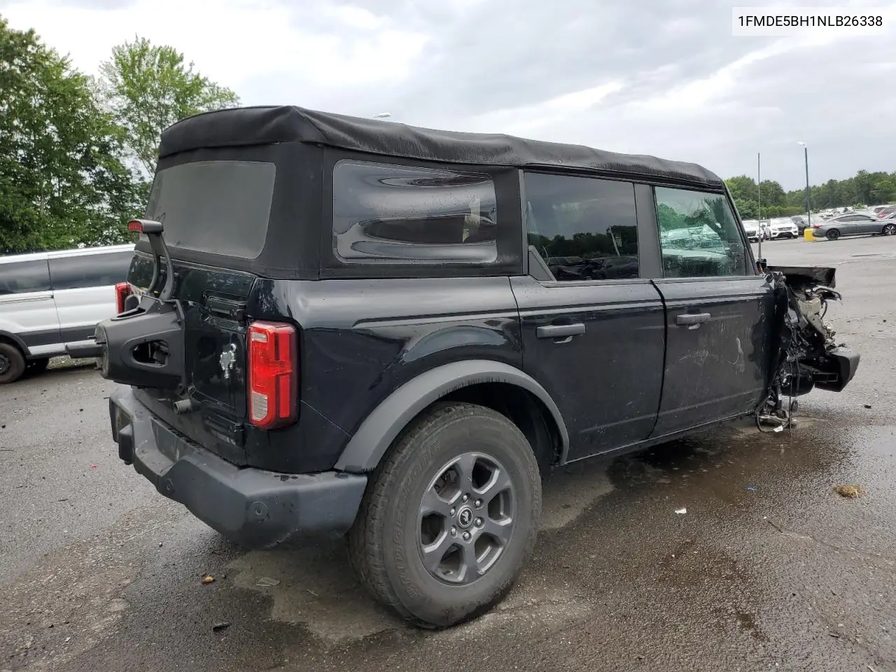 2022 Ford Bronco Base VIN: 1FMDE5BH1NLB26338 Lot: 62092815