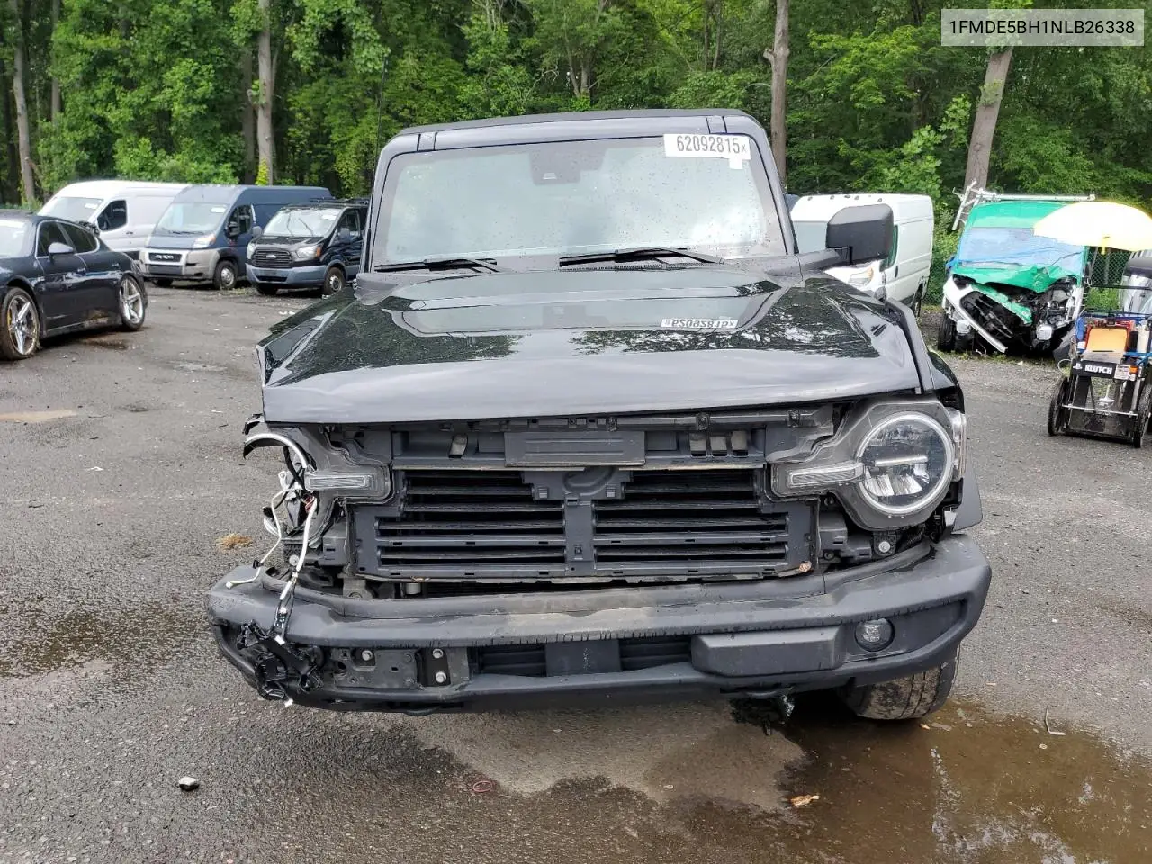 2022 Ford Bronco Base VIN: 1FMDE5BH1NLB26338 Lot: 62092815