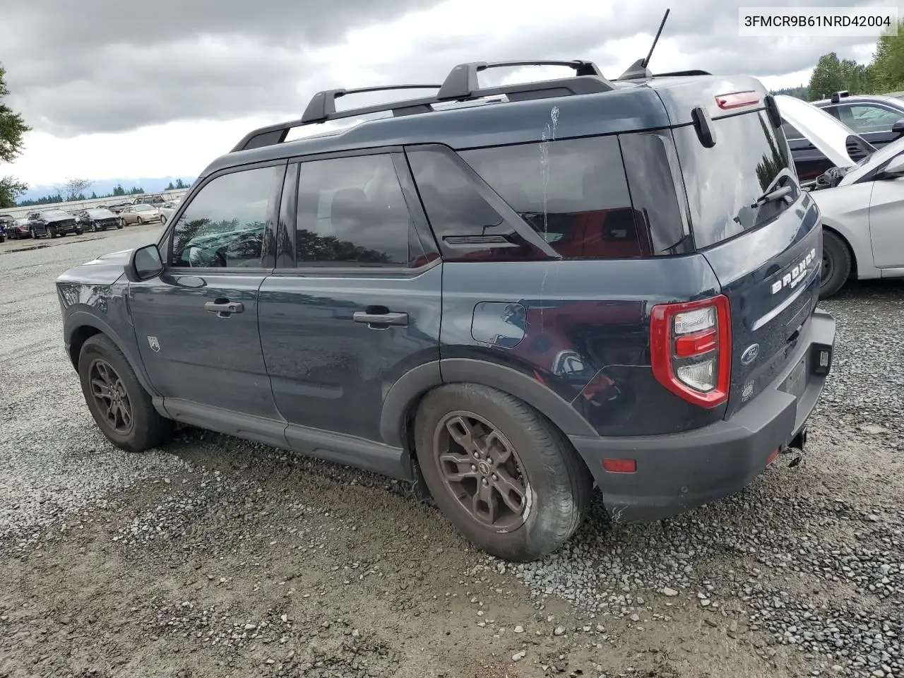 2022 Ford Bronco Sport Big Bend VIN: 3FMCR9B61NRD42004 Lot: 62099855