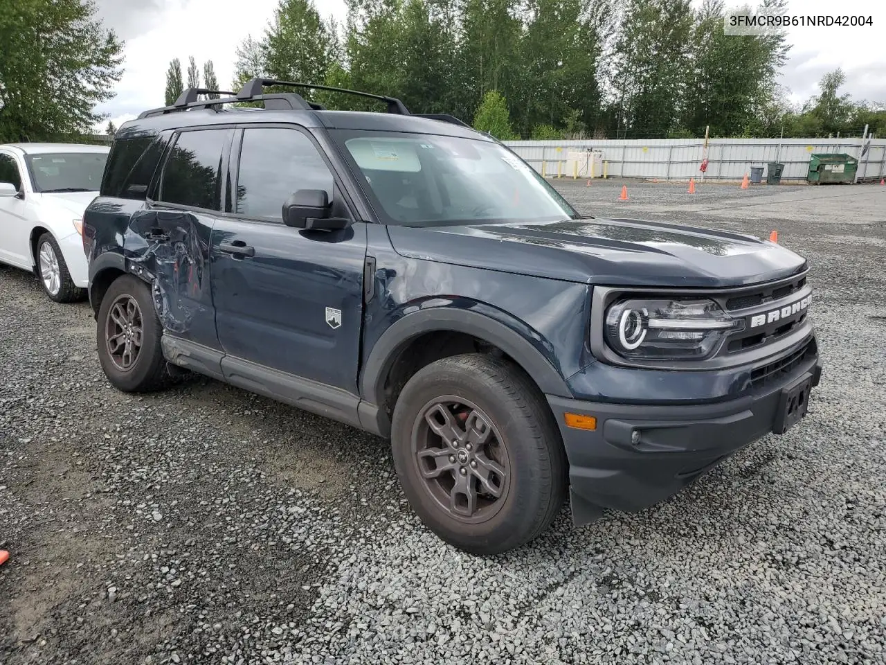2022 Ford Bronco Sport Big Bend VIN: 3FMCR9B61NRD42004 Lot: 62099855