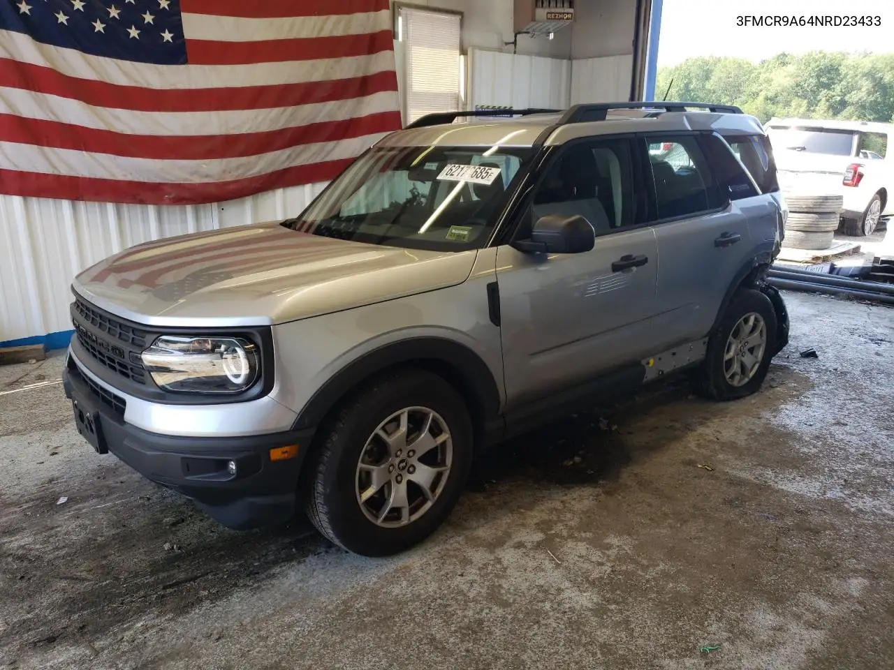 2022 Ford Bronco Sport VIN: 3FMCR9A64NRD23433 Lot: 62176685