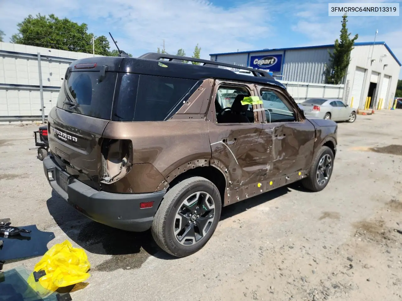 2022 Ford Bronco Sport Outer Banks VIN: 3FMCR9C64NRD13319 Lot: 62256295