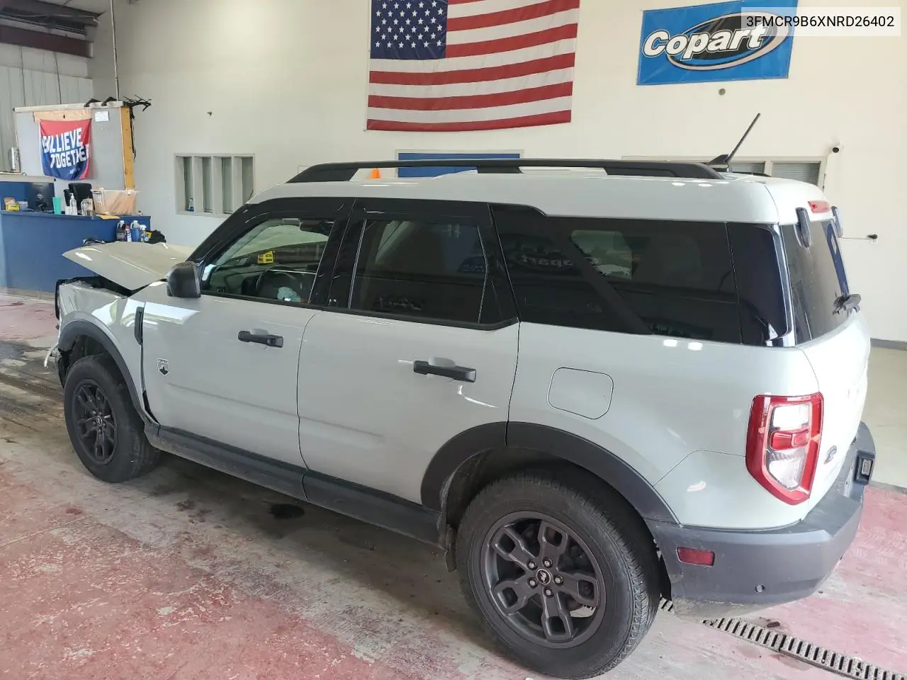2022 Ford Bronco Sport Big Bend VIN: 3FMCR9B6XNRD26402 Lot: 62355985