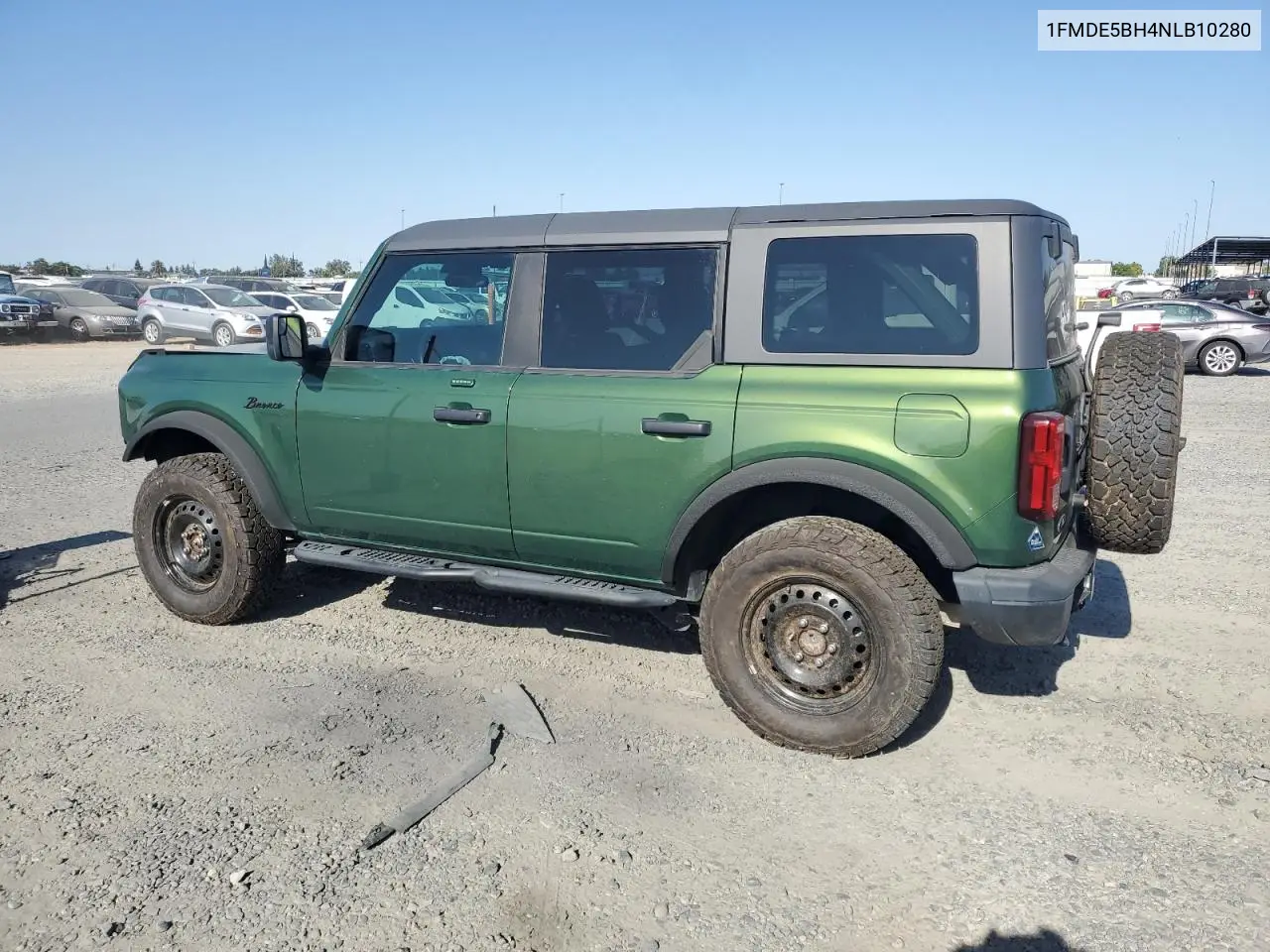 2022 Ford Bronco Base VIN: 1FMDE5BH4NLB10280 Lot: 62406595