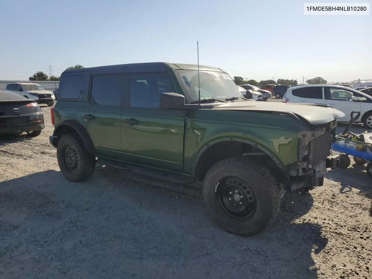 2022 Ford Bronco Base VIN: 1FMDE5BH4NLB10280 Lot: 62406595