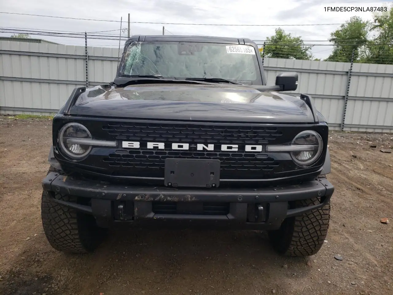 2022 Ford Bronco Base VIN: 1FMDE5CP3NLA87483 Lot: 62569185