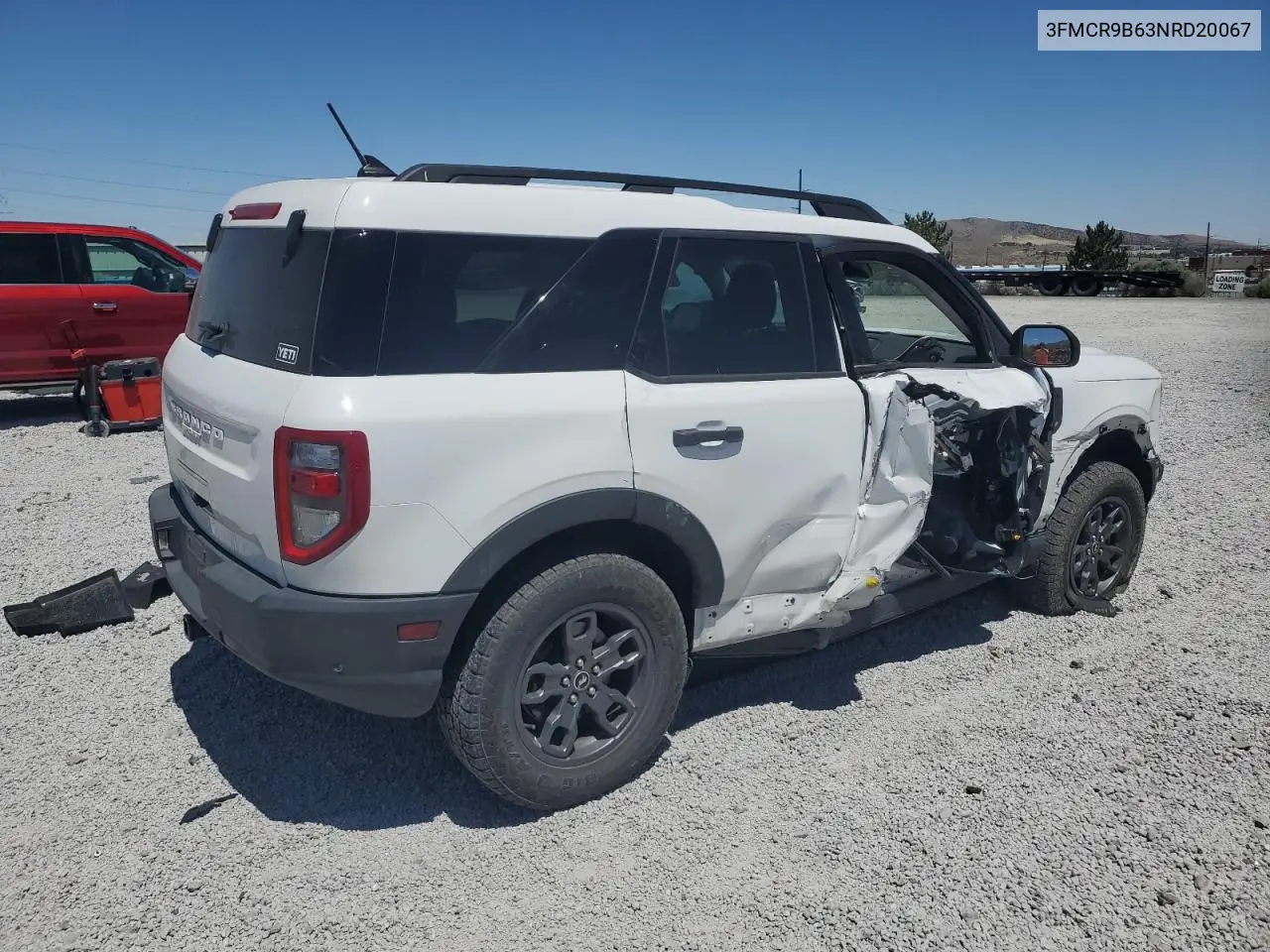 2022 Ford Bronco Sport Big Bend VIN: 3FMCR9B63NRD20067 Lot: 62570255