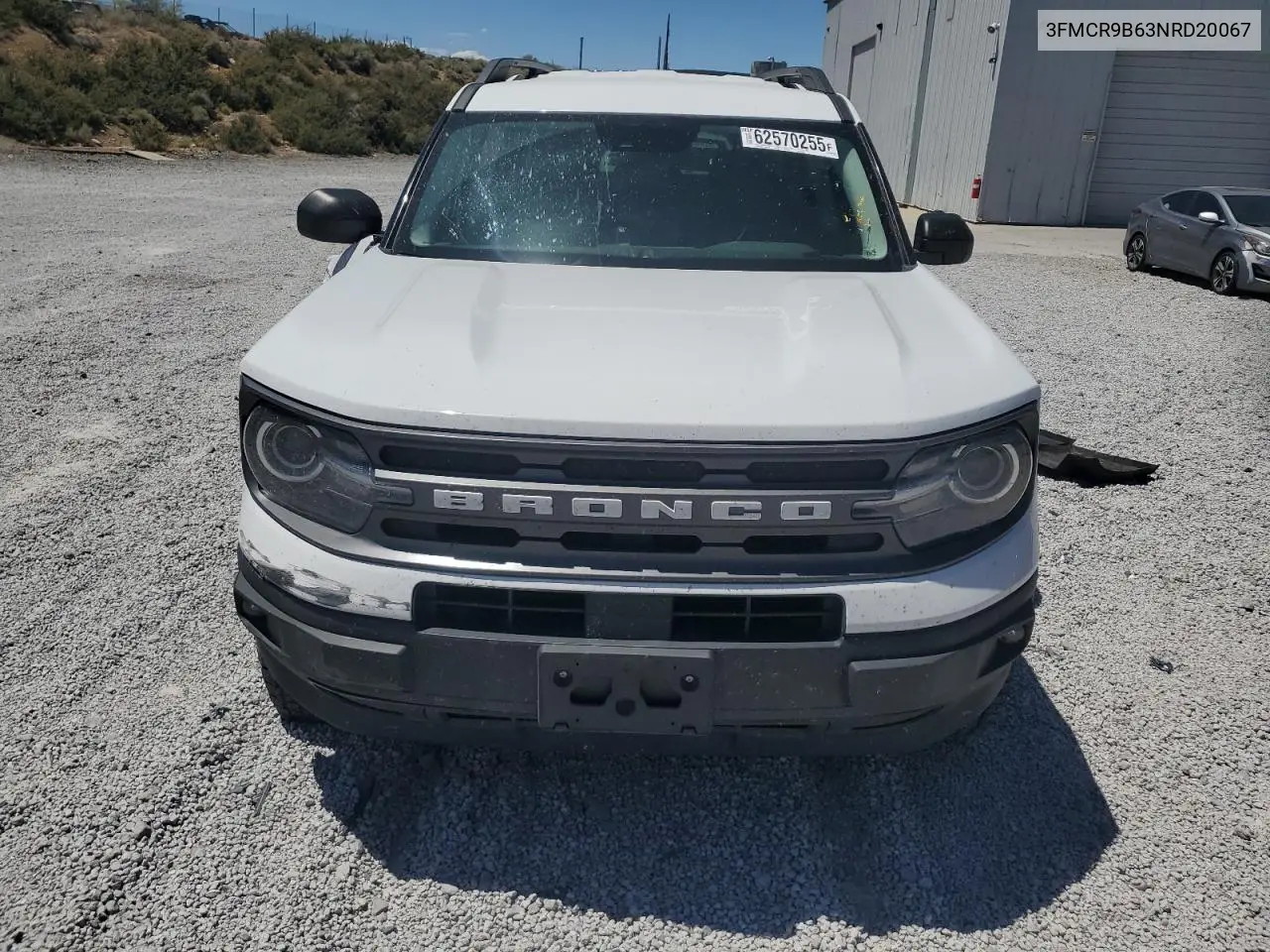 2022 Ford Bronco Sport Big Bend VIN: 3FMCR9B63NRD20067 Lot: 62570255
