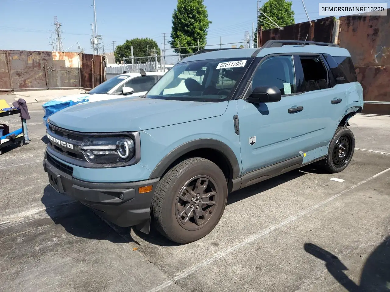 2022 Ford Bronco Sport Big Bend VIN: 3FMCR9B61NRE13220 Lot: 62611705