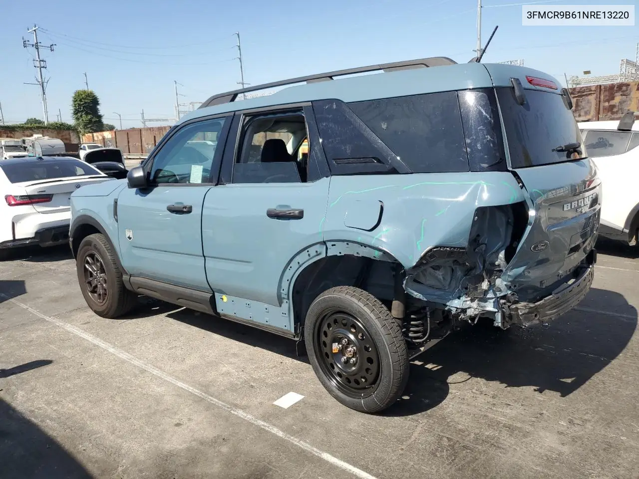 2022 Ford Bronco Sport Big Bend VIN: 3FMCR9B61NRE13220 Lot: 62611705