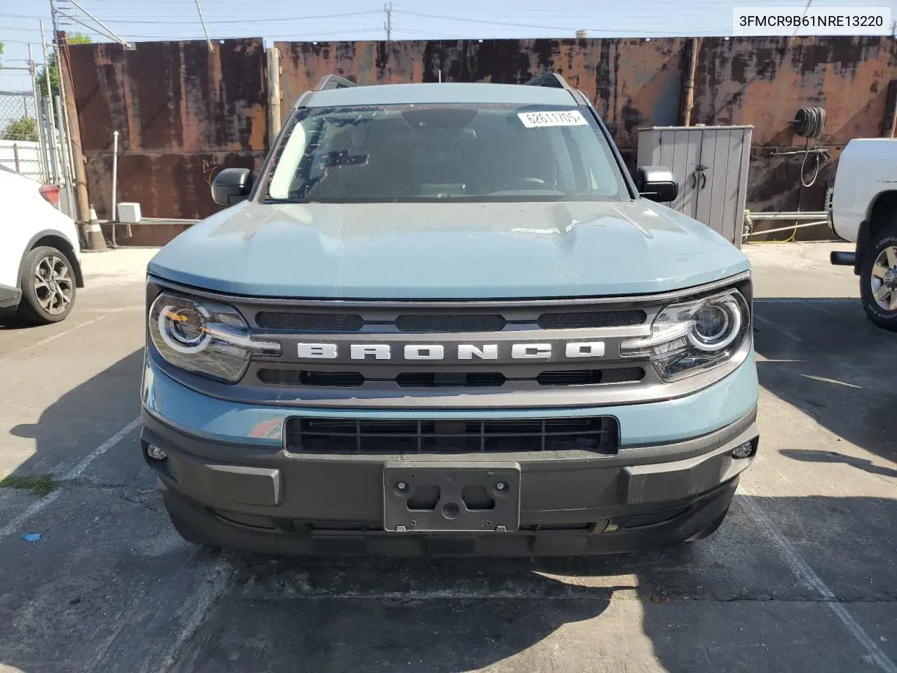 2022 Ford Bronco Sport Big Bend VIN: 3FMCR9B61NRE13220 Lot: 62611705
