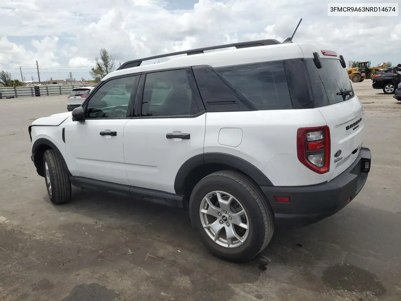 2022 Ford Bronco Sport VIN: 3FMCR9A63NRD14674 Lot: 62665775