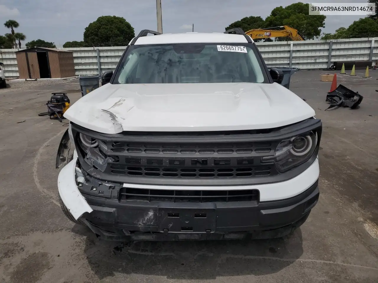 2022 Ford Bronco Sport VIN: 3FMCR9A63NRD14674 Lot: 62665775
