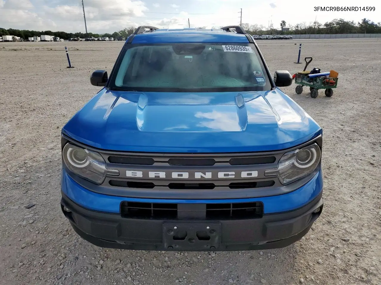 2022 Ford Bronco Sport Big Bend VIN: 3FMCR9B66NRD14599 Lot: 62860935