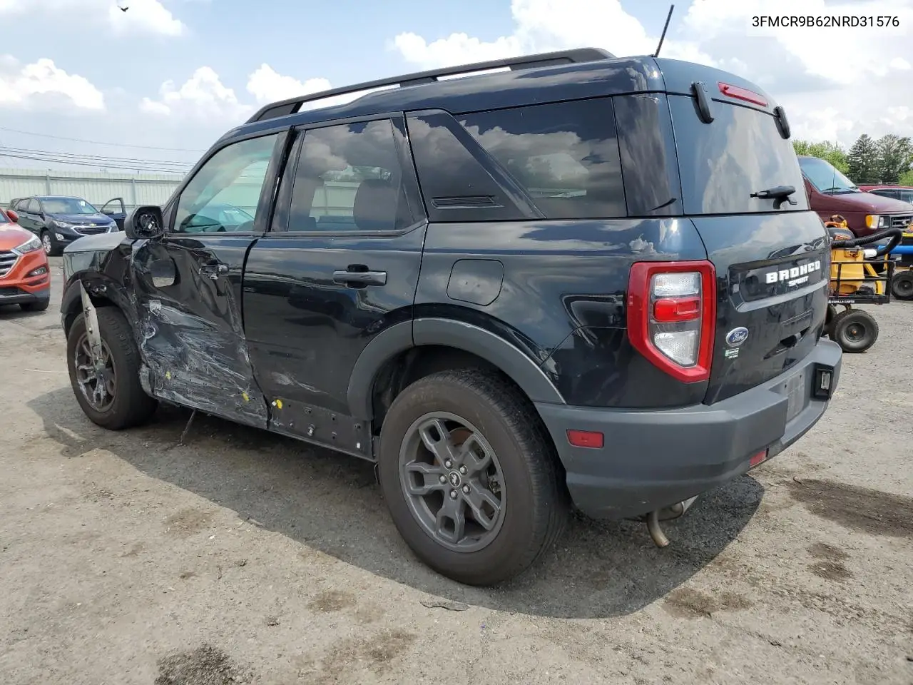 2022 Ford Bronco Sport Big Bend VIN: 3FMCR9B62NRD31576 Lot: 62883085