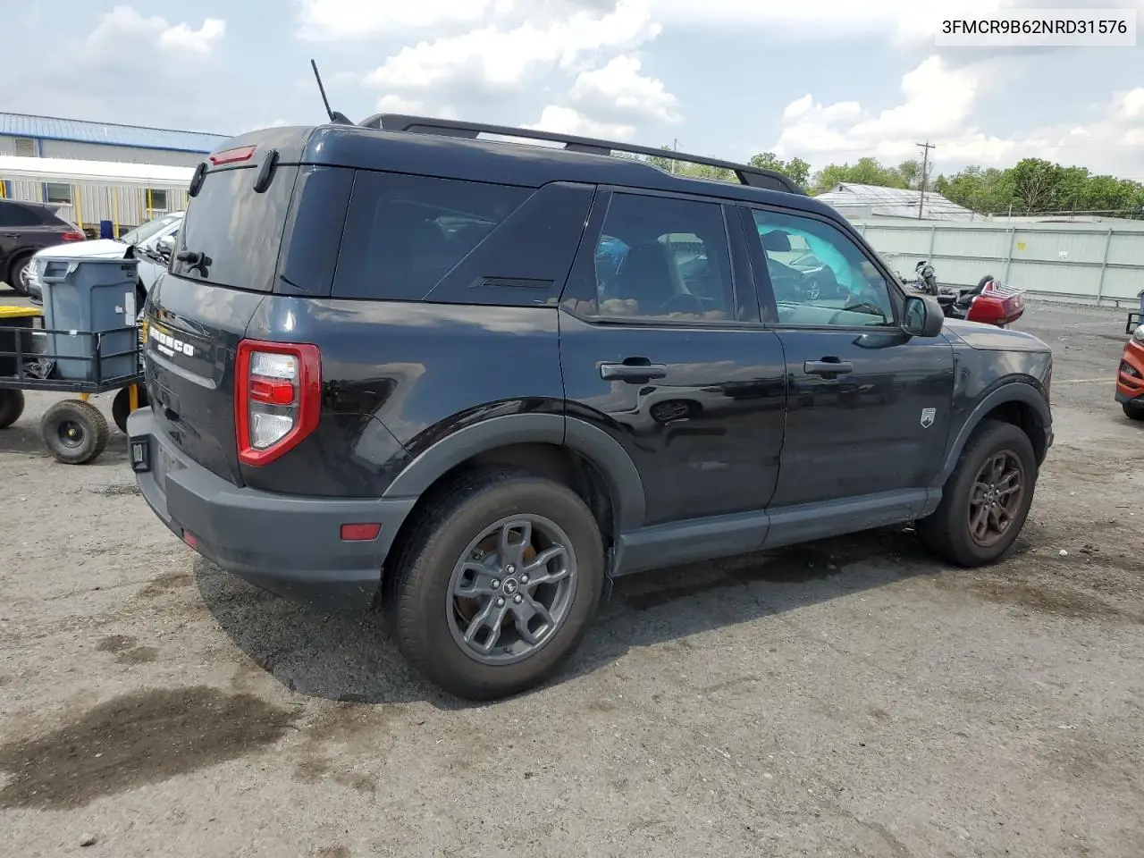 2022 Ford Bronco Sport Big Bend VIN: 3FMCR9B62NRD31576 Lot: 62883085