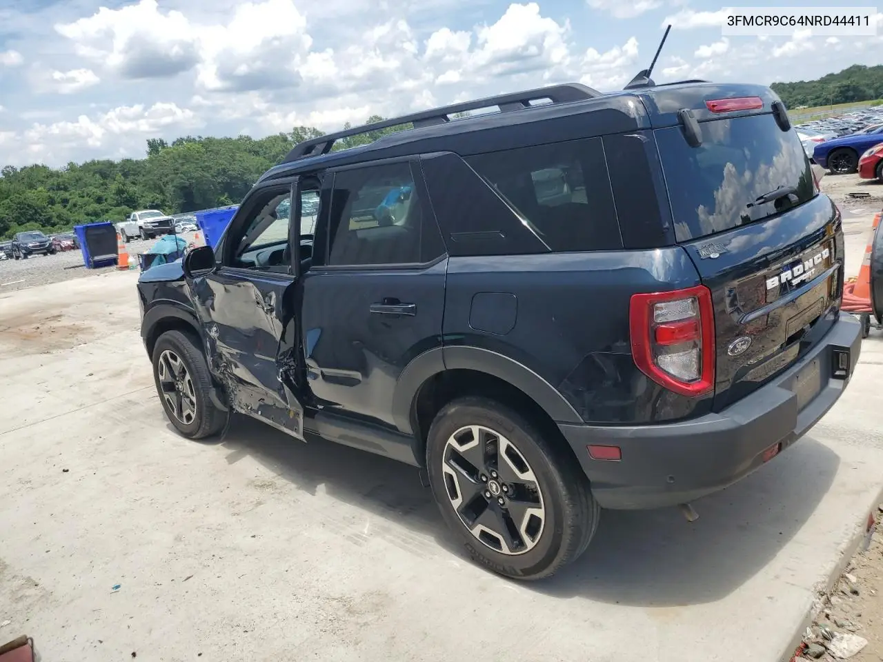 2022 Ford Bronco Sport Outer Banks VIN: 3FMCR9C64NRD44411 Lot: 62915275