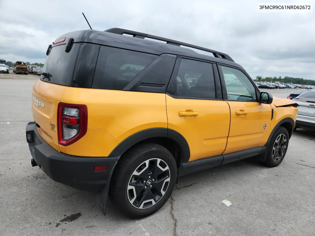 2022 Ford Bronco Sport Outer Banks VIN: 3FMCR9C61NRD62672 Lot: 63043605