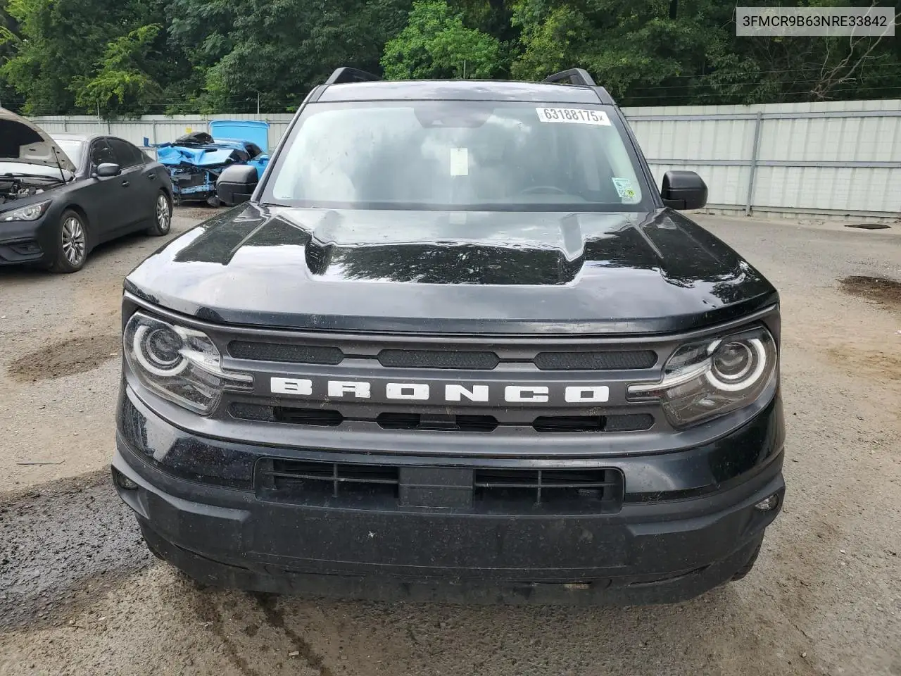2022 Ford Bronco Sport Big Bend VIN: 3FMCR9B63NRE33842 Lot: 63188175