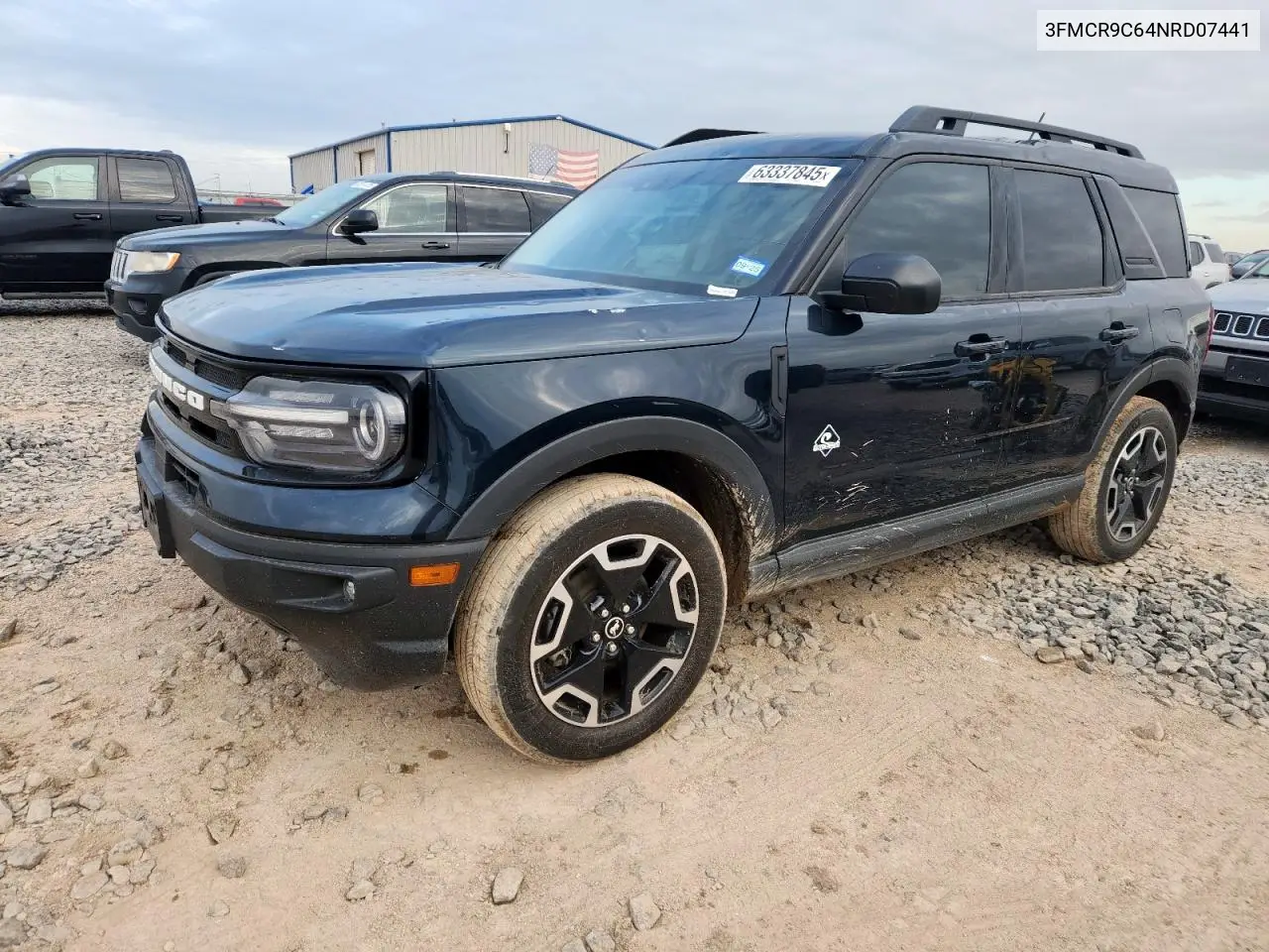 2022 Ford Bronco Sport Outer Banks VIN: 3FMCR9C64NRD07441 Lot: 63337845