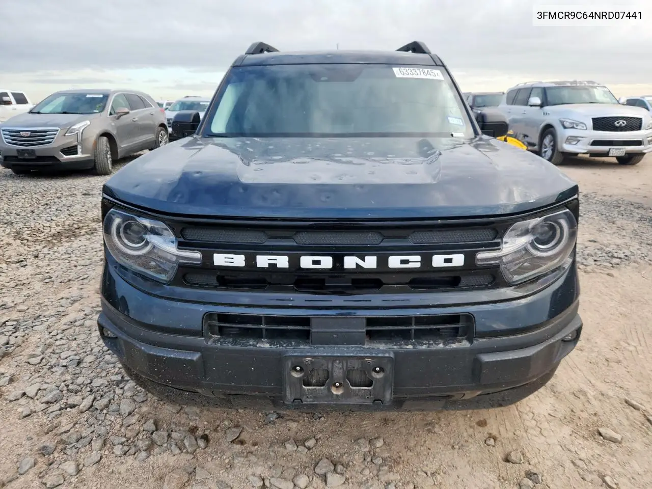 2022 Ford Bronco Sport Outer Banks VIN: 3FMCR9C64NRD07441 Lot: 63337845