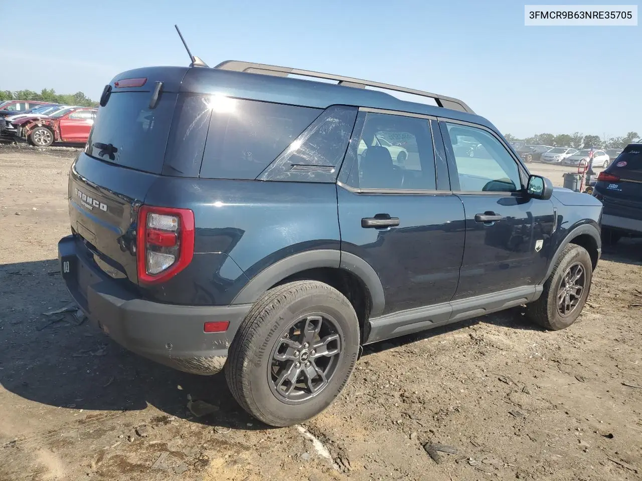 2022 Ford Bronco Sport Big Bend VIN: 3FMCR9B63NRE35705 Lot: 63625215