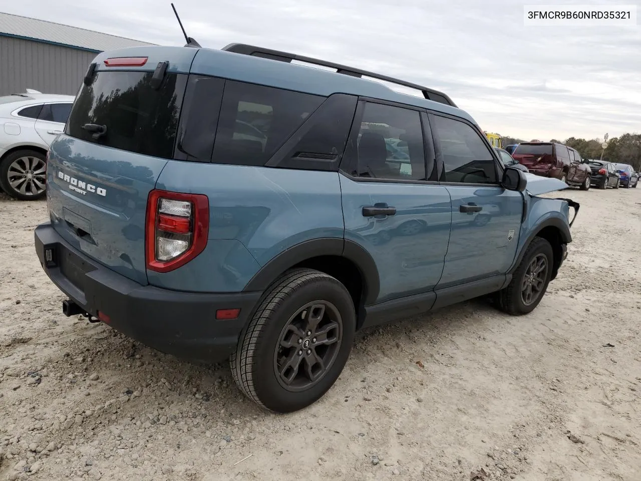 2022 Ford Bronco Sport Big Bend VIN: 3FMCR9B60NRD35321 Lot: 89394155