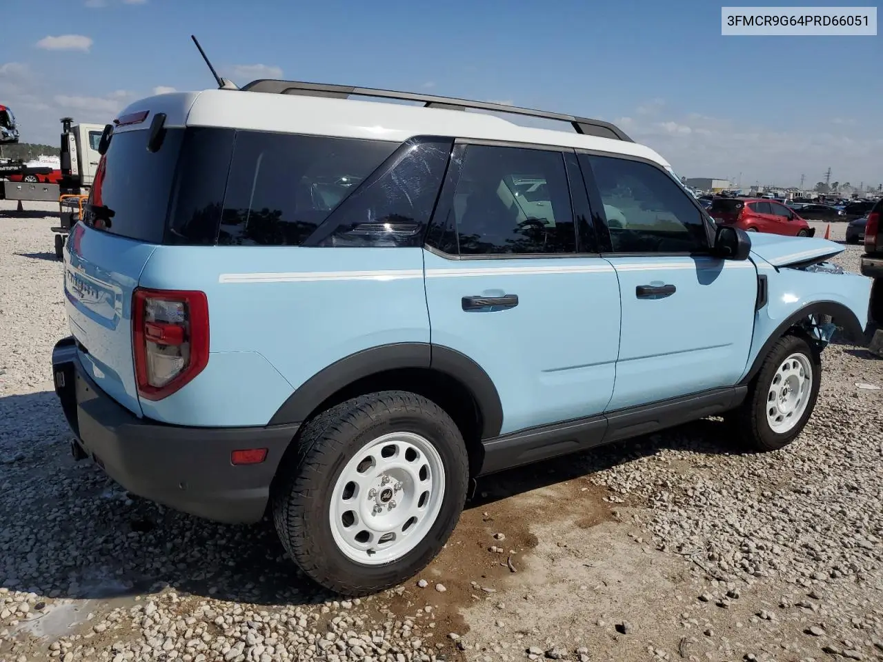 2023 Ford Bronco Sport Heritage VIN: 3FMCR9G64PRD66051 Lot: 48944235
