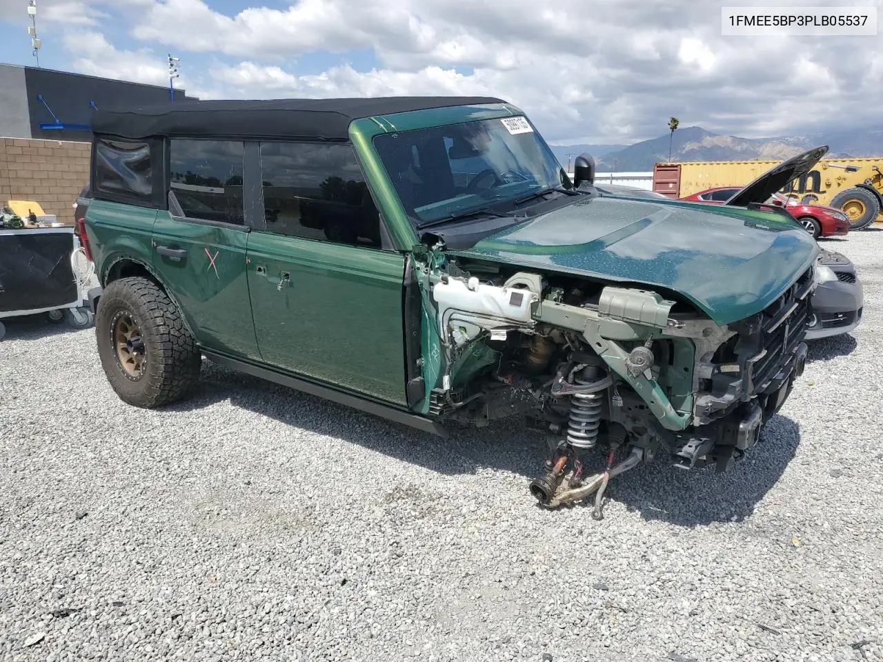2023 Ford Bronco Base VIN: 1FMEE5BP3PLB05537 Lot: 50997135