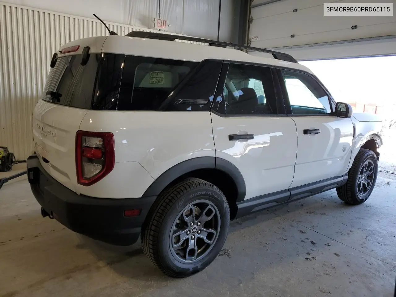 2023 Ford Bronco Sport Big Bend VIN: 3FMCR9B60PRD65115 Lot: 52084395