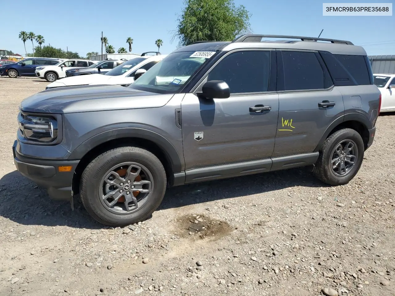 2023 Ford Bronco Sport Big Bend VIN: 3FMCR9B63PRE35688 Lot: 52506955