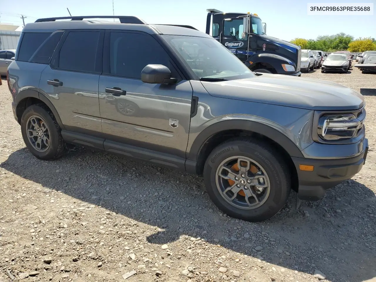 2023 Ford Bronco Sport Big Bend VIN: 3FMCR9B63PRE35688 Lot: 52506955