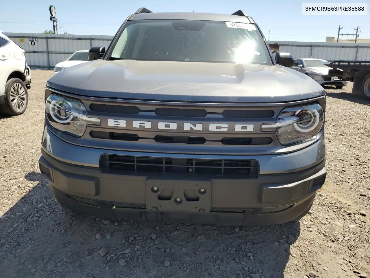 2023 Ford Bronco Sport Big Bend VIN: 3FMCR9B63PRE35688 Lot: 52506955