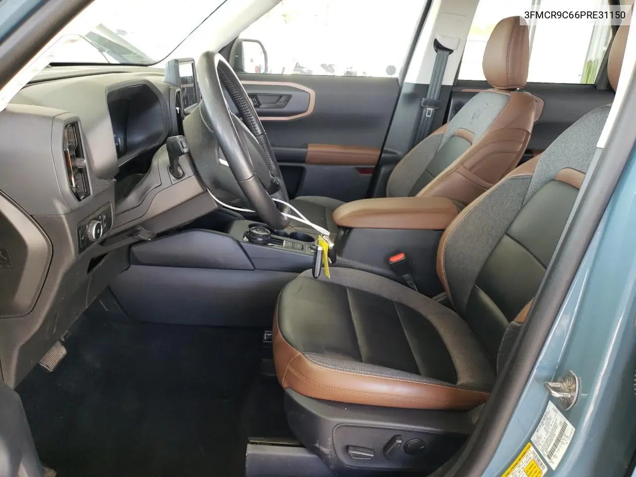 2023 Ford Bronco Sport Outer Banks VIN: 3FMCR9C66PRE31150 Lot: 52800845