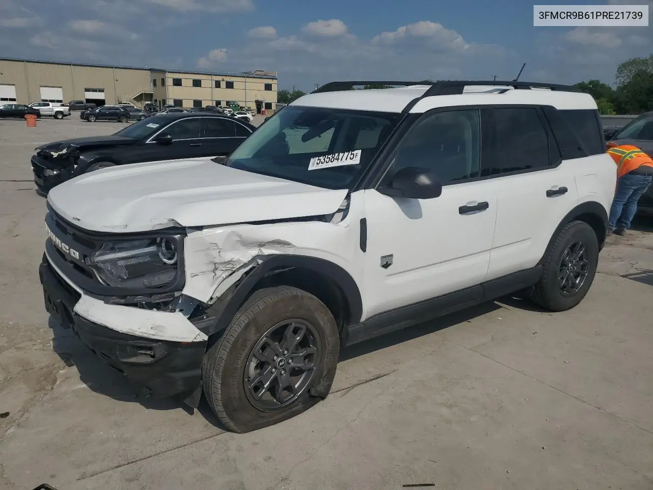 2023 Ford Bronco Sport Big Bend VIN: 3FMCR9B61PRE21739 Lot: 53584775