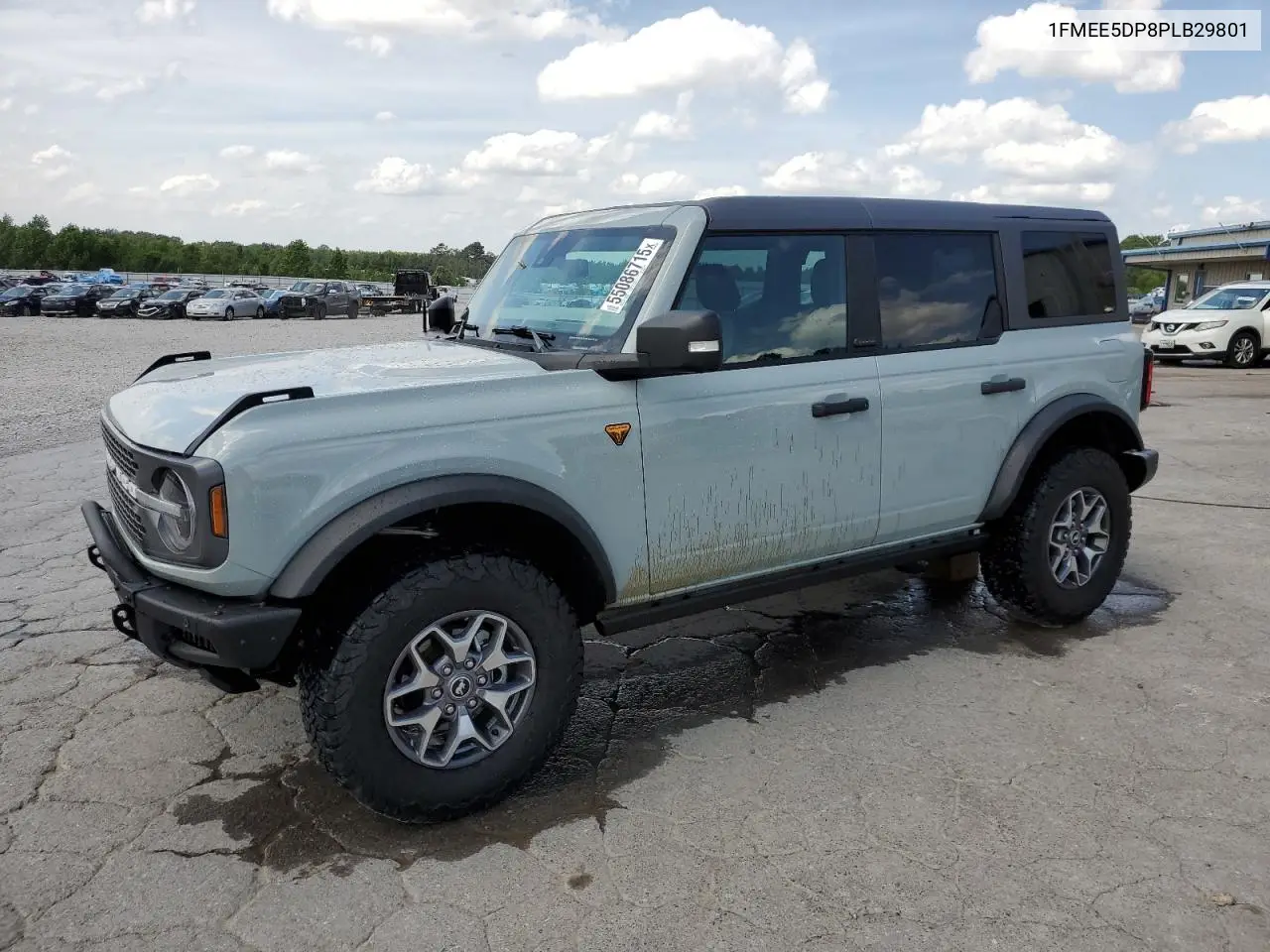 2023 Ford Bronco Base VIN: 1FMEE5DP8PLB29801 Lot: 55086715