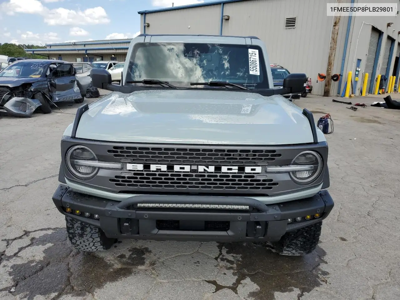 2023 Ford Bronco Base VIN: 1FMEE5DP8PLB29801 Lot: 55086715