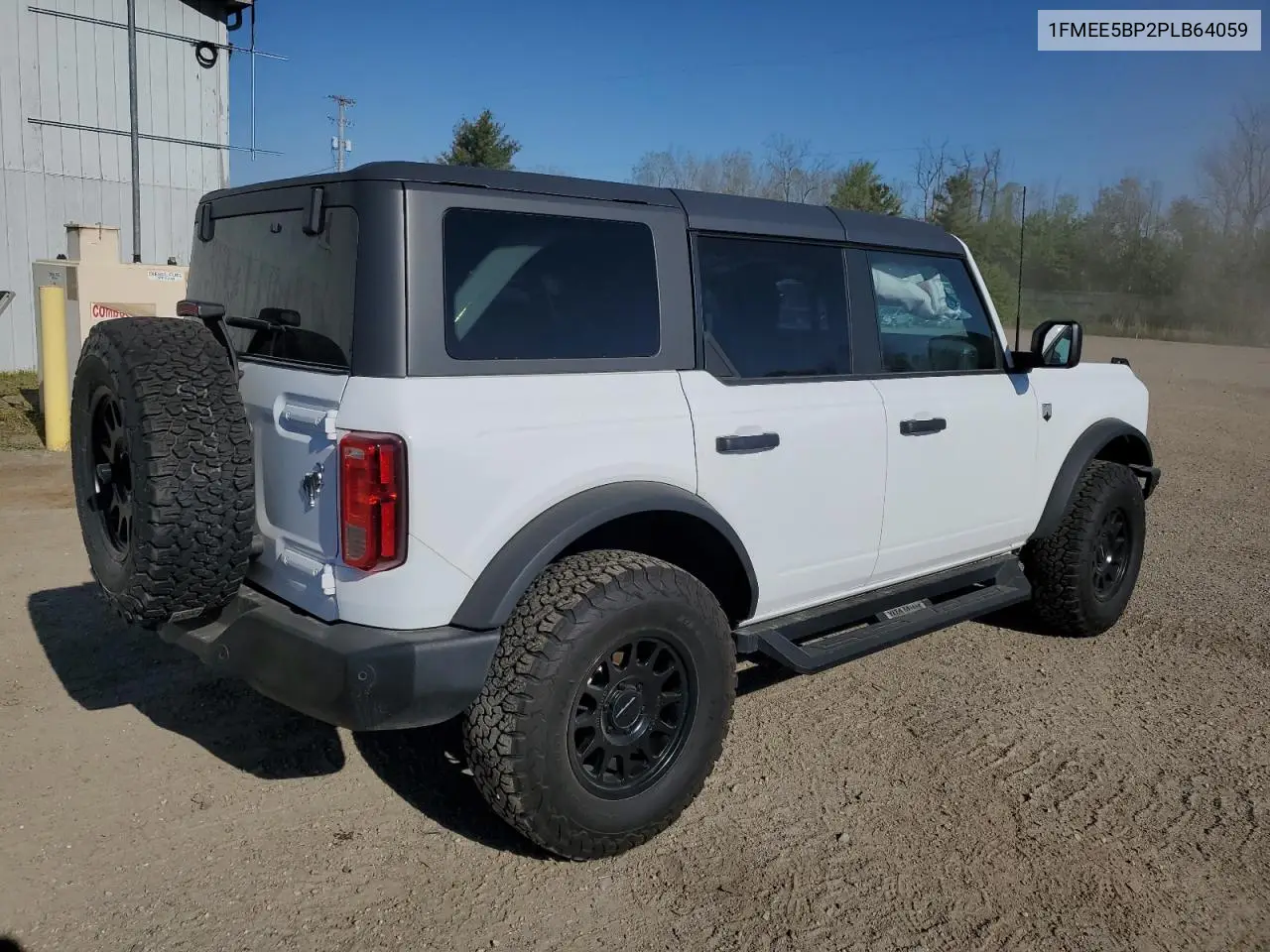 2023 Ford Bronco Base VIN: 1FMEE5BP2PLB64059 Lot: 56026195