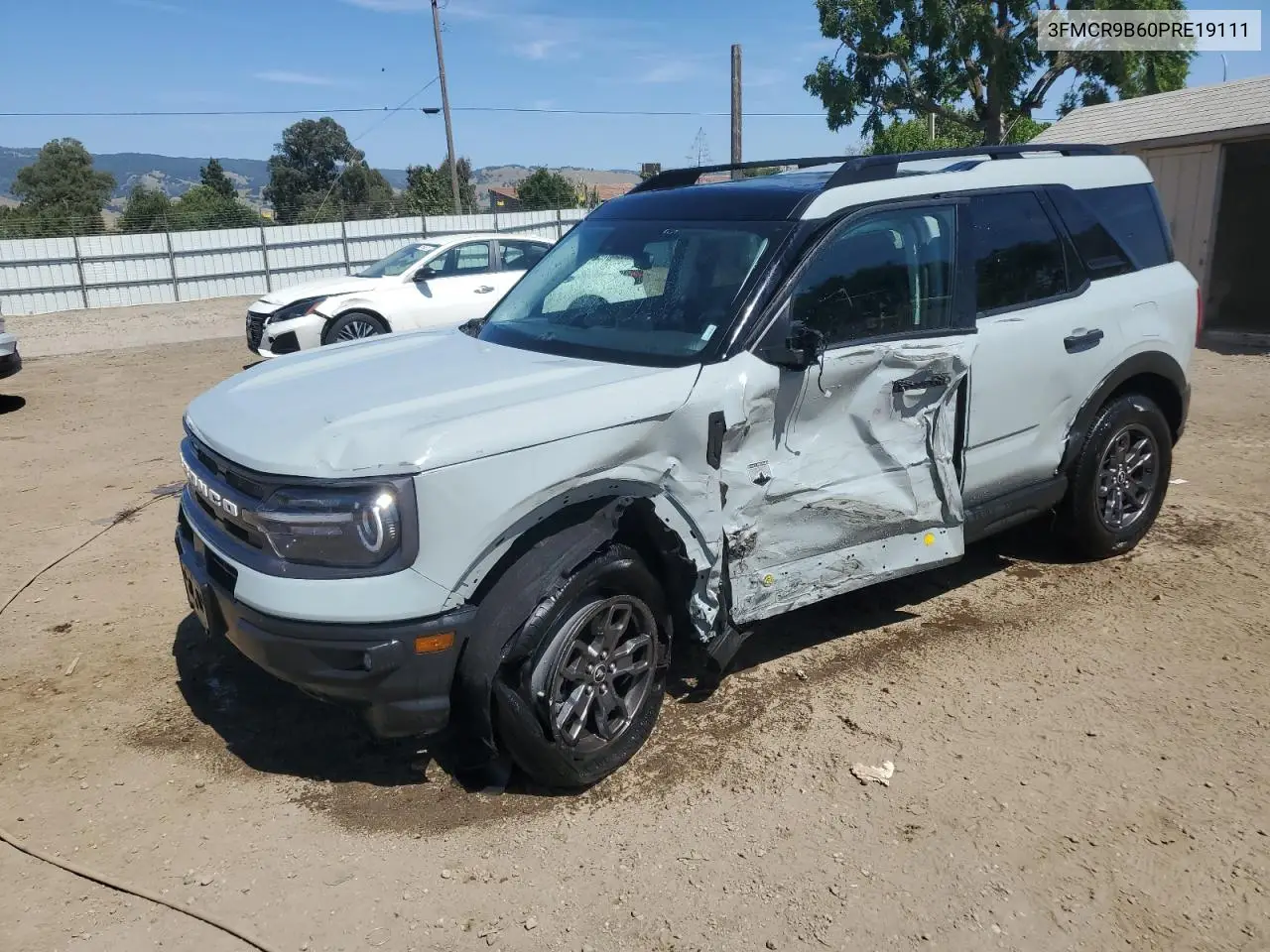 2023 Ford Bronco Sport Big Bend VIN: 3FMCR9B60PRE19111 Lot: 56310355