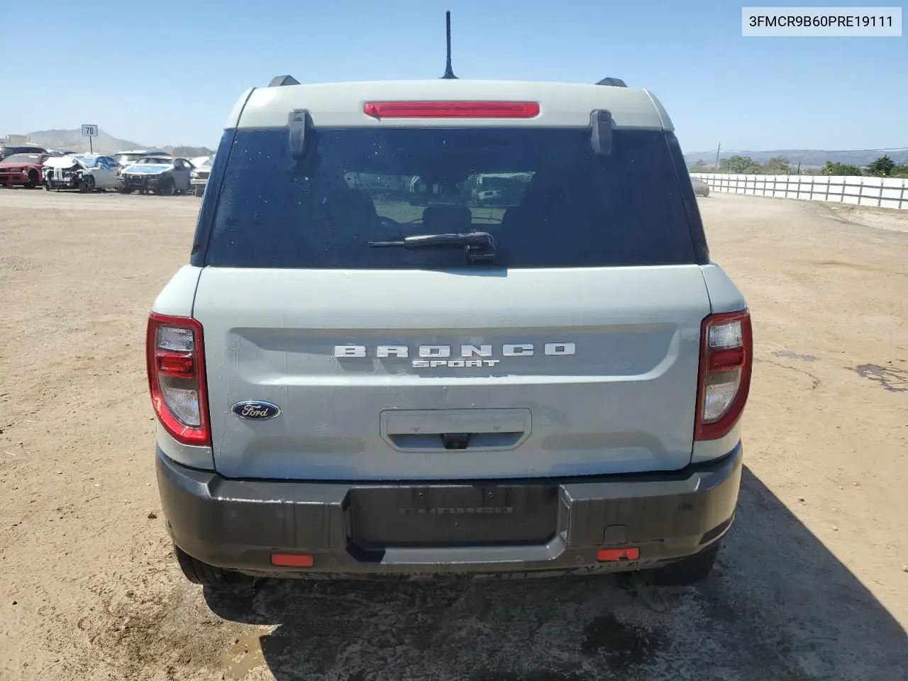 2023 Ford Bronco Sport Big Bend VIN: 3FMCR9B60PRE19111 Lot: 56310355